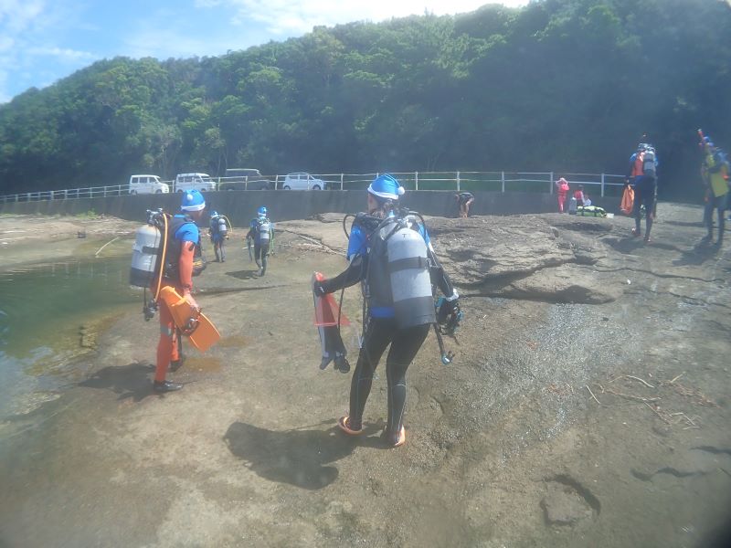 和歌山県田辺市・南紀白浜でダイビングライセンス取得